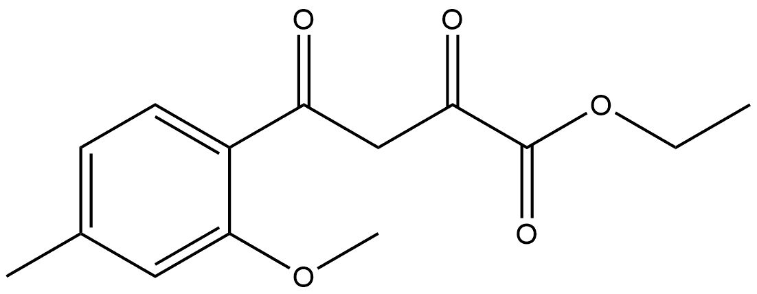 125041-95-4 4-(2-甲氧基-4-甲基苯基)-2,4-二氧代丁酸乙酯