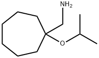 (1-异丙氧基环庚基)甲胺 结构式