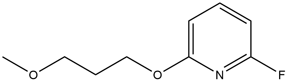 2-Fluoro-6-(3-methoxypropoxy)pyridine Structure