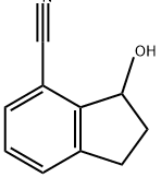 3-羟基-2,3-二氢-1H-茚-4-腈, 125115-04-0, 结构式