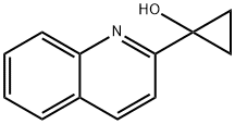 Cyclopropanol, 1-(2-quinolinyl)- Structure