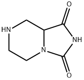 Imidazo[1,5-a]pyrazine-1,3(2H,5H)-dione, tetrahydro- Structure