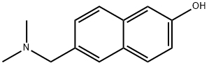 2-Naphthalenol, 6-[(dimethylamino)methyl]- Struktur