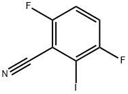 Benzonitrile, 3,6-difluoro-2-iodo- Struktur