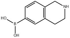 1,2,3,4-Tetrahydro-isoquinoline-6-boronic acid Structure