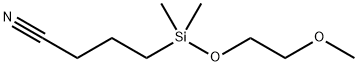 Butanenitrile, 4-[(2-methoxyethoxy)dimethylsilyl]-,1254035-11-4,结构式