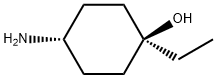 Cyclohexanol, 4-amino-1-ethyl-, cis- Struktur