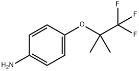 Benzenamine, 4-(2,2,2-trifluoro-1,1-dimethylethoxy)- Structure