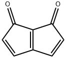 ビシクロ[3.3.0]オクタ-1(5),3,6-トリエン-2,8-ジオン 化学構造式