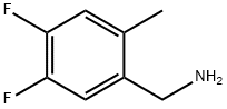 Benzenemethanamine, 4,5-difluoro-2-methyl- Structure