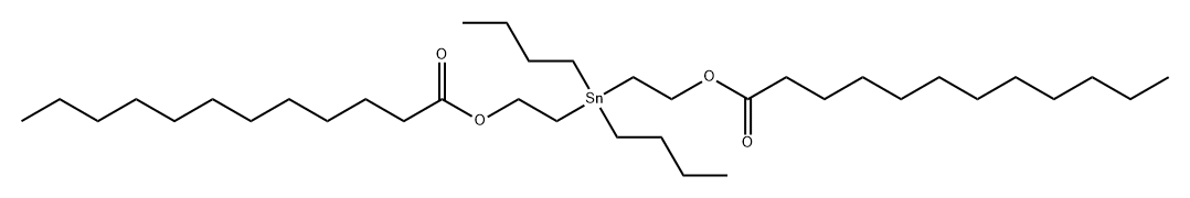 Dodecanoic acid, (dibutylstannylene)di-2,1-ethanediyl ester (9CI)