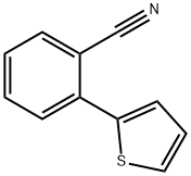 2-(Thiophen-2-yl)benzonitrile Struktur