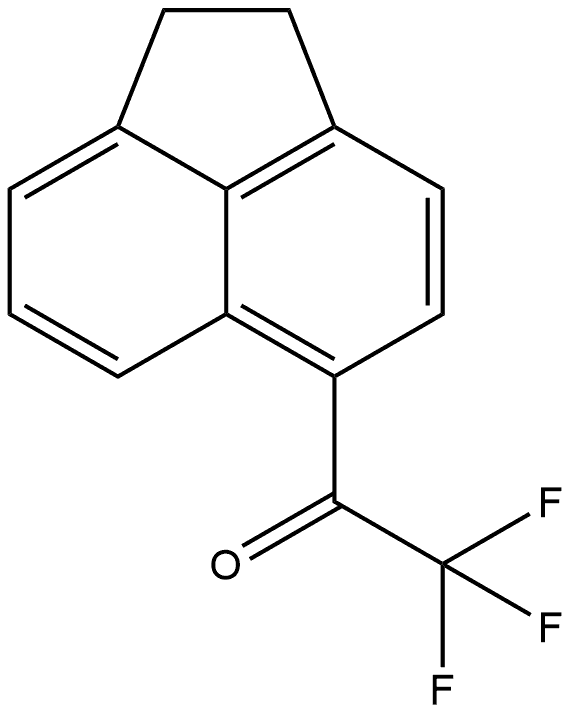 1-(1,2-Dihydro-5-acenaphthylenyl)-2,2,2-trifluoroethanone Structure