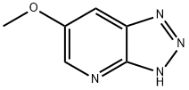 6-Methoxy-3H-1,2,3-triazolo[4,5-b]pyridine 化学構造式
