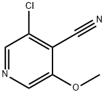 4-Pyridinecarbonitrile, 3-chloro-5-methoxy-|3-氯-5-甲基异烟腈