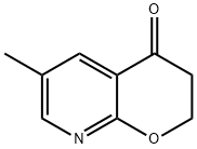 4H-Pyrano[2,3-b]pyridin-4-one, 2,3-dihydro-6-methyl- Struktur