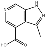 1H-Pyrazolo[3,4-c]pyridine-4-carboxylic acid, 3-methyl- Struktur