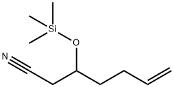 3-(Trimethylsilyloxy)-6-heptenenitrile|