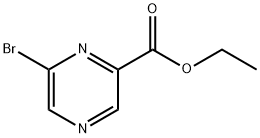 6-溴吡嗪-2-甲酸乙酯,1258268-99-3,结构式