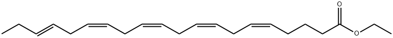 5,8,11,14,17-Eicosapentaenoic acid, ethyl ester, (5Z,8Z,11Z,14Z,17E)- Structure