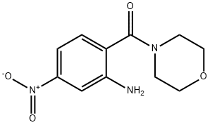 (2-Amino-4-nitrophenyl)(morpholin-4-yl)methanone Structure