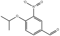 Benzaldehyde, 4-(1-methylethoxy)-3-nitro- Structure