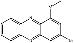 3-Bromo-1-methoxyphenazine,1259015-04-7,结构式