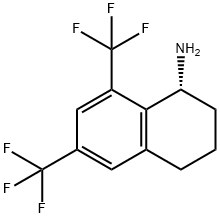 (R)-6,8-bis(trifluoromethyl)-1,2,3,4-tetrahydronaphthalen-1-amine Structure