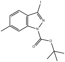 1H-Indazole-1-carboxylic acid, 3-iodo-6-methyl-, 1,1-dimethylethyl ester|