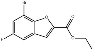 1259929-80-0 Ethyl 7-bromo-5-fluorobenzofuran-2-carboxylate