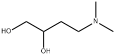 1,2-Butanediol, 4-(dimethylamino)- Struktur