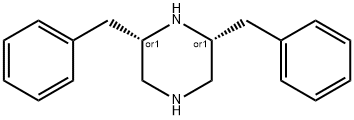 (2S,6R)-2,6-DIBENZYL-PIPERAZINE Structure