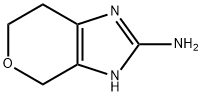 1,4,6,7-tetrahydropyrano[3,4-d]imidazol-2-amine Structure