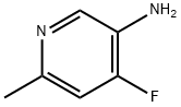 3-Pyridinamine, 4-fluoro-6-methyl- Structure