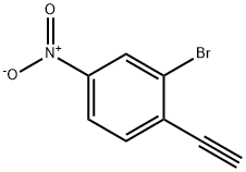 2-溴-1-乙炔基-4-硝基苯, 1260813-94-2, 结构式