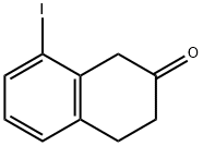 8-碘-3,4-二氢萘-2(1H)-酮, 1260832-16-3, 结构式