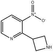 2-(azetidin-3-yl)-3-nitropyridine Structure