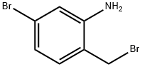 Benzenamine, 5-bromo-2-(bromomethyl)- 结构式