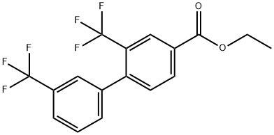 1261444-31-8 2,3'-Bis(trifluoromethyl)biphenyl-4-carboxylic acid ethyl ester