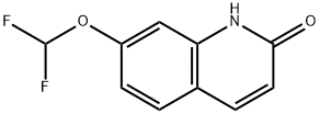 7-(Difluoromethoxy)quinolin-2(1H)-one Struktur