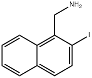 1-(Aminomethyl)-2-iodonaphthalene Structure