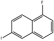 1-Fluoro-6-iodonaphthalene Structure
