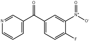 3-(4-Fluoro-3-nitrobenzoyl)pyridine Structure