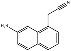 2-(7-Aminonaphthalen-1-yl)acetonitrile,1261487-67-5,结构式