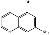 5-Quinolinol, 7-amino- Struktur