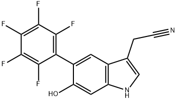 4-(2,3-Difluorophenyl)indole-3-carboxaldehyde,1261498-02-5,结构式