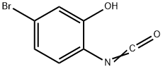 4-Bromo-2-hydroxyphenylisocyanate 结构式