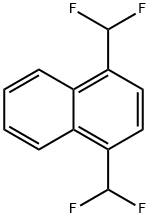 1,4-Bis(difluoromethyl)naphthalene Structure