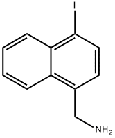 1-(Aminomethyl)-4-iodonaphthalene Structure