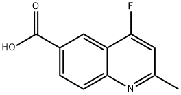 4-Fluoro-2-methylquinoline-6-carboxylic acid Structure